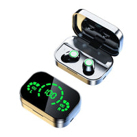 Thumbnail for YD03 Wireless Bluetooth-compatible Headset TWS Large Screen Smart Digital Display In Ear Breathing Light