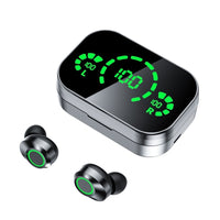 Thumbnail for YD03 Wireless Bluetooth-compatible Headset TWS Large Screen Smart Digital Display In Ear Breathing Light