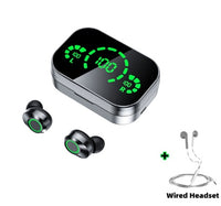 Thumbnail for YD03 Wireless Bluetooth-compatible Headset TWS Large Screen Smart Digital Display In Ear Breathing Light