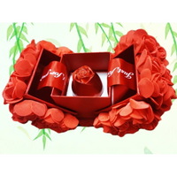 Thumbnail for Hot Valentine’s Day Gifts Metal Rose Jewelry Gift Box