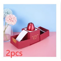 Thumbnail for Hot Valentine’s Day Gifts Metal Rose Jewelry Gift Box