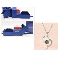 Thumbnail for Hot Valentine’s Day Gifts Metal Rose Jewelry Gift Box