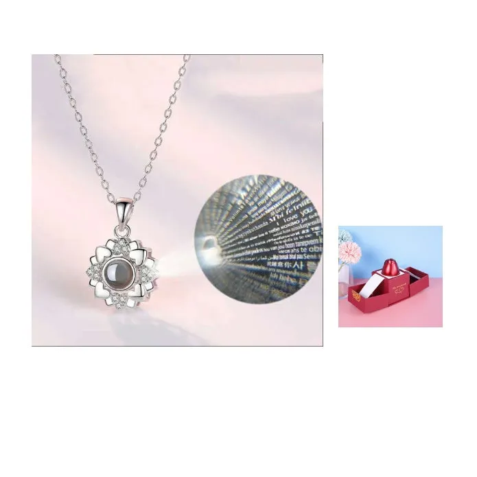 Hot Valentine’s Day Gifts Metal Rose Jewelry Gift Box