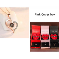Thumbnail for Hot Valentine’s Day Gifts Metal Rose Jewelry Gift Box