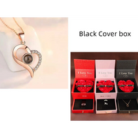 Thumbnail for Hot Valentine’s Day Gifts Metal Rose Jewelry Gift Box