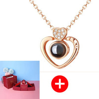 Thumbnail for Hot Valentine’s Day Gifts Metal Rose Jewelry Gift Box