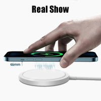 Thumbnail for Magnetic QI Wireless Charger for Iphone12 Magsafe Huawei Samsung - TechShopi
