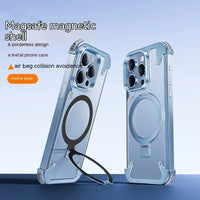 Thumbnail for Metal Frameless Corner Pad Magnetic Bracket Phone Case