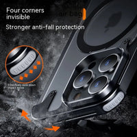 Thumbnail for Metal Frameless Corner Pad Magnetic Bracket Phone Case