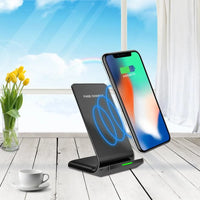 Thumbnail for Mobile Phone Wireless Charger 10W Fast Charging Stand - TechShopi
