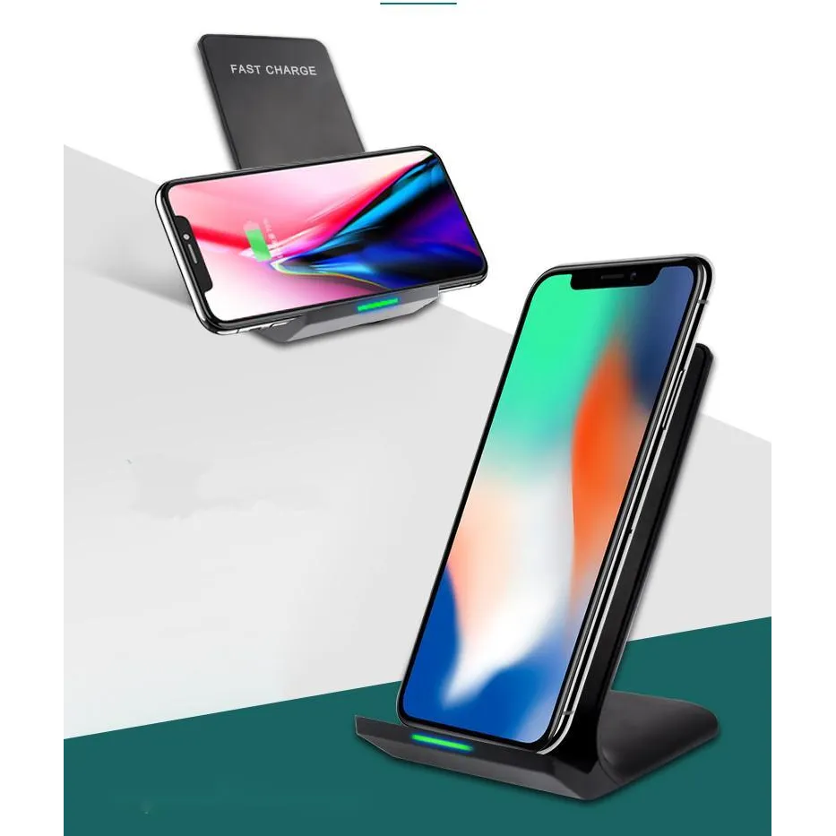 Mobile Phone Wireless Charger 10W Fast Charging Stand - TechShopi
