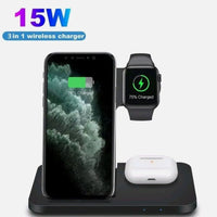 Thumbnail for Ninja Dragons 3 in1 Wireless Foldable Charging Station - TechShopi