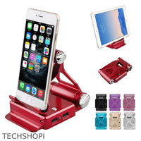Thumbnail for Podium Style Stand With Extended Battery Up To 200% For iPad, iPhone - Tech Accessories by Salmon Lucky - Best Sellers, Electronics, Entire Store, ipad, iphone-Accessories, Iphone-Charger, Power Bank