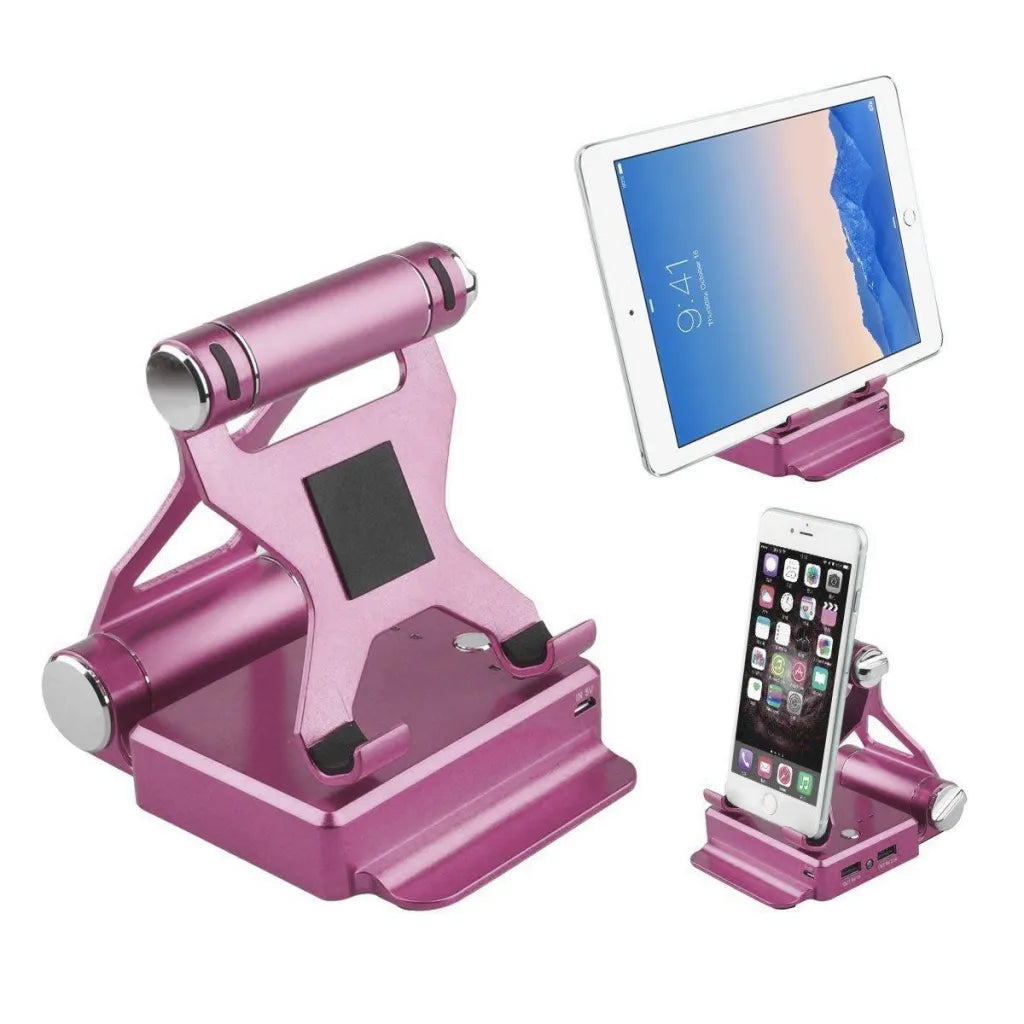 Podium Style Stand With Extended Battery Up To 200% For iPad, iPhone - TechShopi
