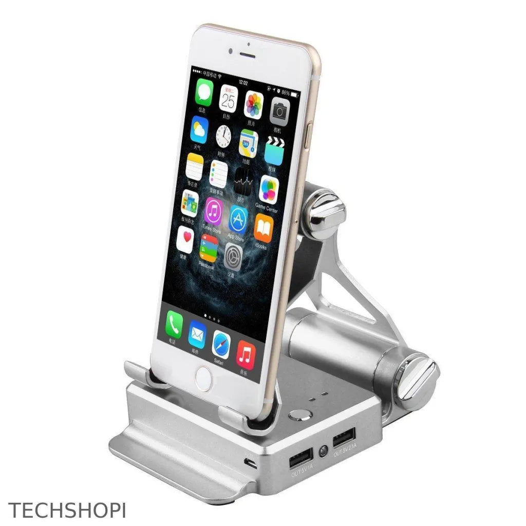 Podium Style Stand With Extended Battery Up To 200% For iPad, iPhone - Tech Accessories by Salmon Lucky - Best Sellers, Electronics, Entire Store, ipad, iphone-Accessories, Iphone-Charger, Power Bank