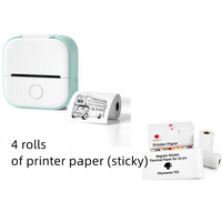 Thumbnail for Portable Mini Thermal Label Printer Home Photo Printer