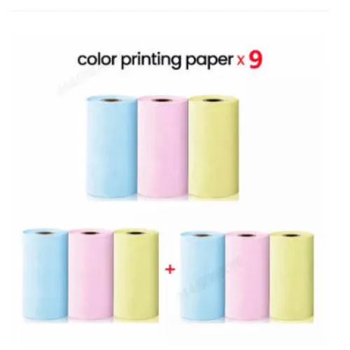Portable Mini Thermal Label Printer Home Photo Printer