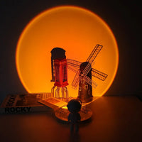Thumbnail for Rechargeable Astronaut Robot Rainbow Projection Sun Lamp