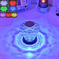 Thumbnail for Rose Crystal Lamp Desk Light Romantic Diamond Atmosphere