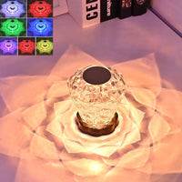 Thumbnail for Rose Crystal Lamp Desk Light Romantic Diamond Atmosphere
