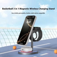 Thumbnail for Three-in-one Basketball Magnetic Wireless Charger