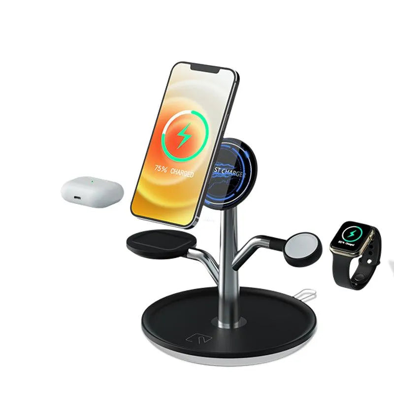 Wireless Charging Stand for Iphone Apple Watch Airpods - TechShopi