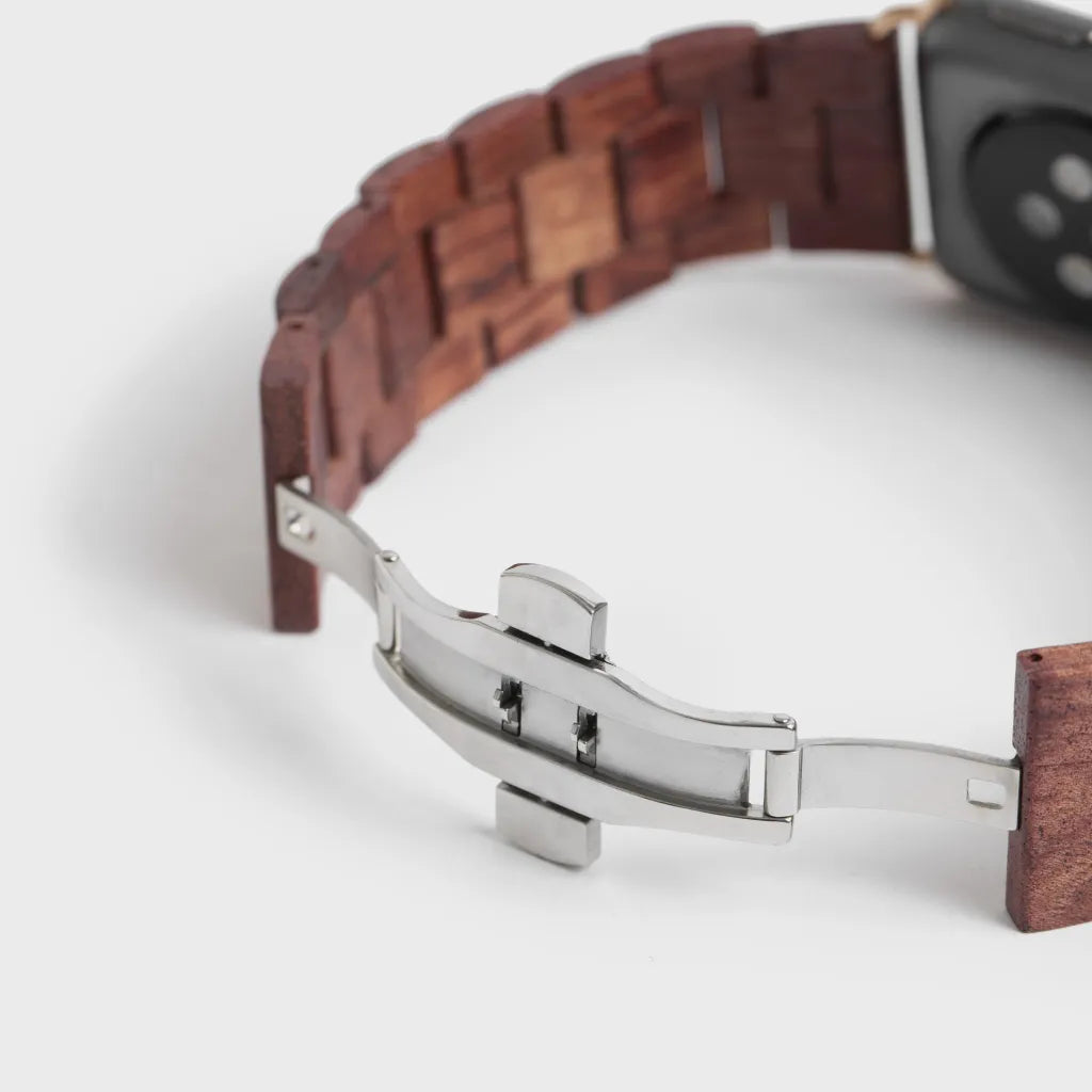 Wood Apple Watch Band - TechShopi