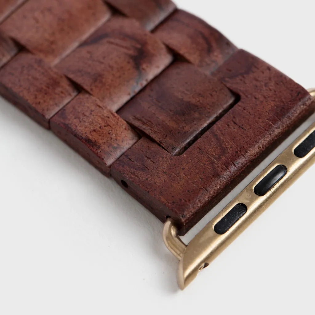 Wood Apple Watch Band - TechShopi