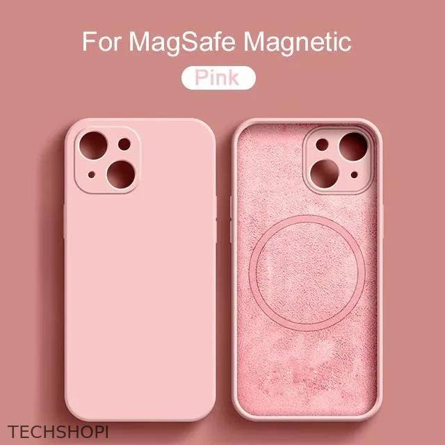 Liquid Silicone iPhone Case: Magsafe Compatible, Shock Absorbing, and More! - 0 by TechShopi - HomePage, iphone, Iphone-Case