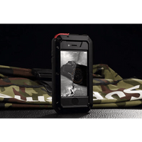 Thumbnail for TANK Rugged Armour Aluminum Military Case for iPhone 14, 13, 11, 12 Pro, XS MAX - TechShopi