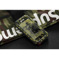 Thumbnail for TANK Rugged Armour Aluminum Military Case for iPhone 14, 13, 11, 12 Pro, XS MAX - TechShopi