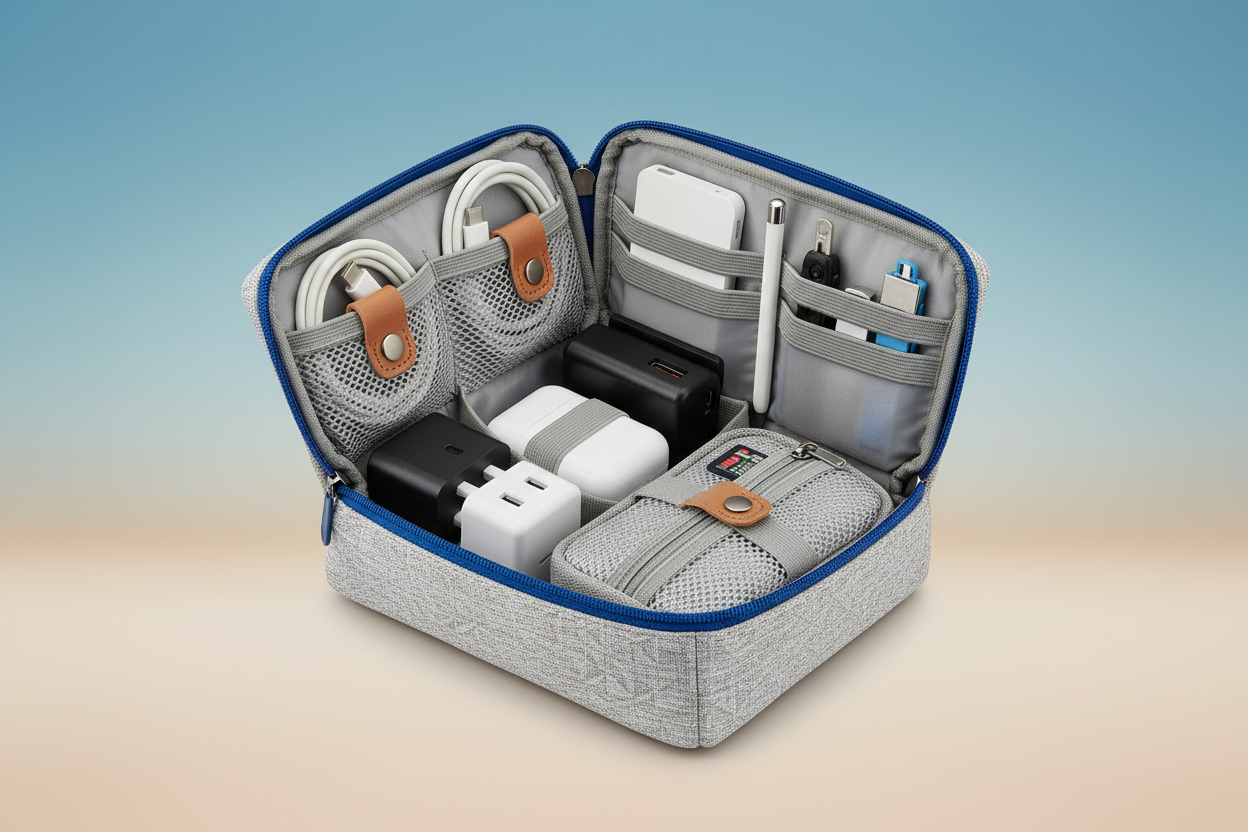 Cable Organizers & Tech Pouches