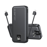 AC-02F Portable Power Bank - Compact Fast Charging Battery Pack | Universal USB Charger for iPhone & Android Devices