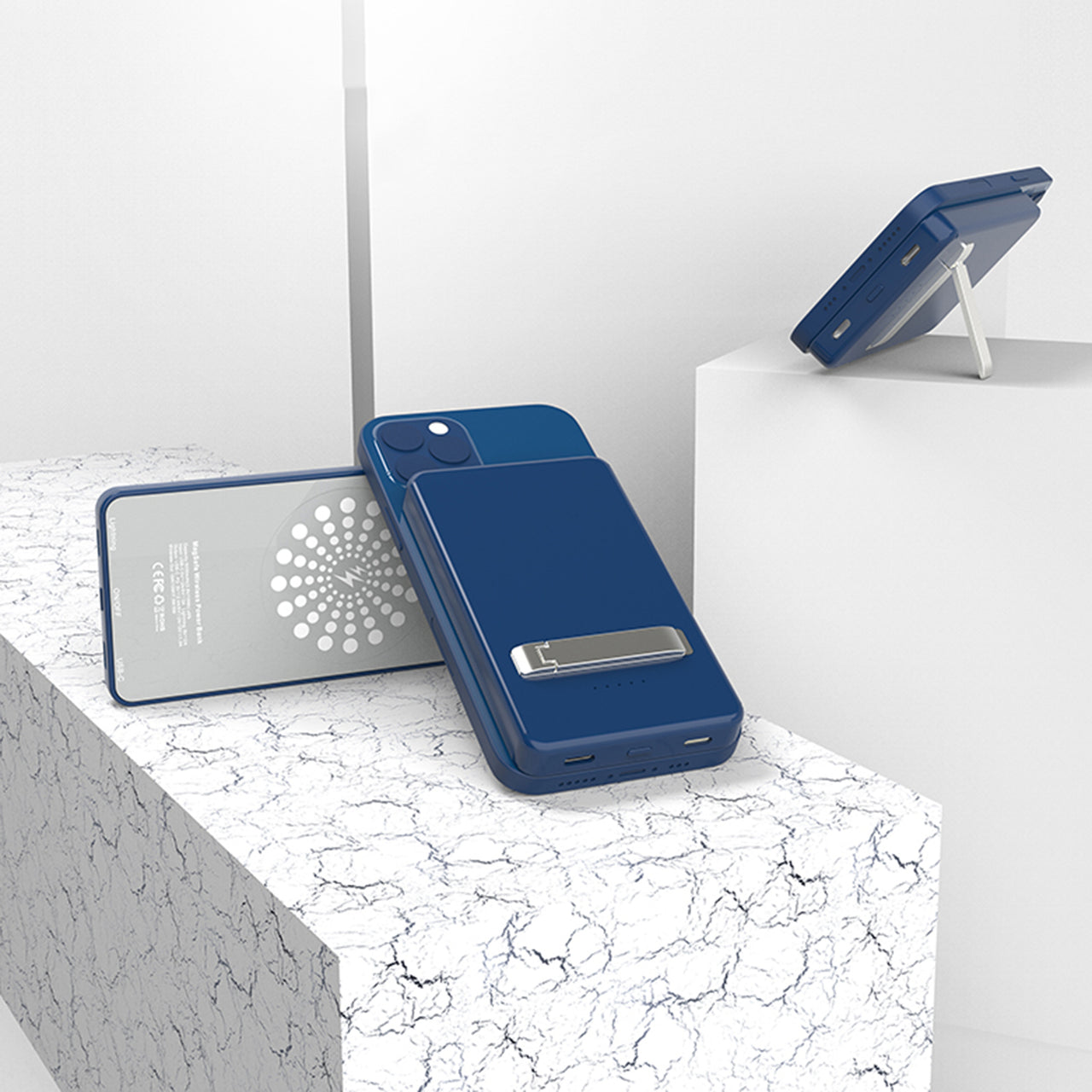 MagSafe Wireless Power Bank 5000mAh - 15W Fast Charging Magnetic Battery Pack | Ultra-Slim Portable Charger for iPhone 12/13/14/15/16