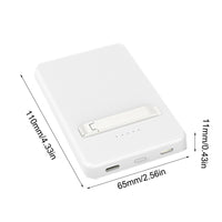 MagSafe Wireless Power Bank 5000mAh - 15W Fast Charging Magnetic Battery Pack | Ultra-Slim Portable Charger for iPhone 12/13/14/15/16