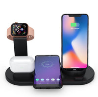 3-in-1 Wireless Charging Pad - iPhone Watch AirPods Stand