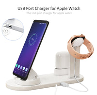 3-in-1 Wireless Charging Pad - iPhone Watch AirPods Stand