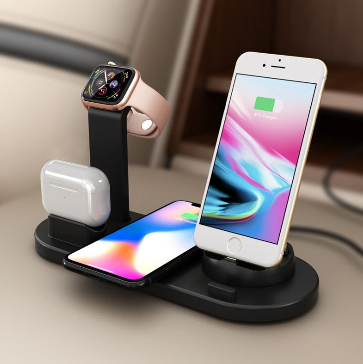 3-in-1 Wireless Charging Pad - iPhone Watch AirPods Stand