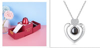 Thumbnail for Hot Valentine's Day Gifts Metal Rose Jewelry Gift Box Necklace For Wedding Girlfriend Necklace Gifts