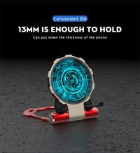 Iron Man Wireless Charger Stand - Metal Qi Fast Charging Desktop Phone Holder | Marvel Collectible Gift
