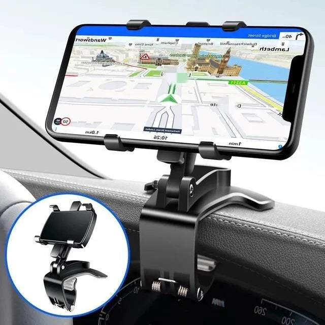 360° Car Rearview Mirror Phone Holder for Car - TechShopi