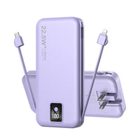 AC-02F Portable Power Bank - Compact Fast Charging Battery Pack | Universal USB Charger for iPhone & Android Devices