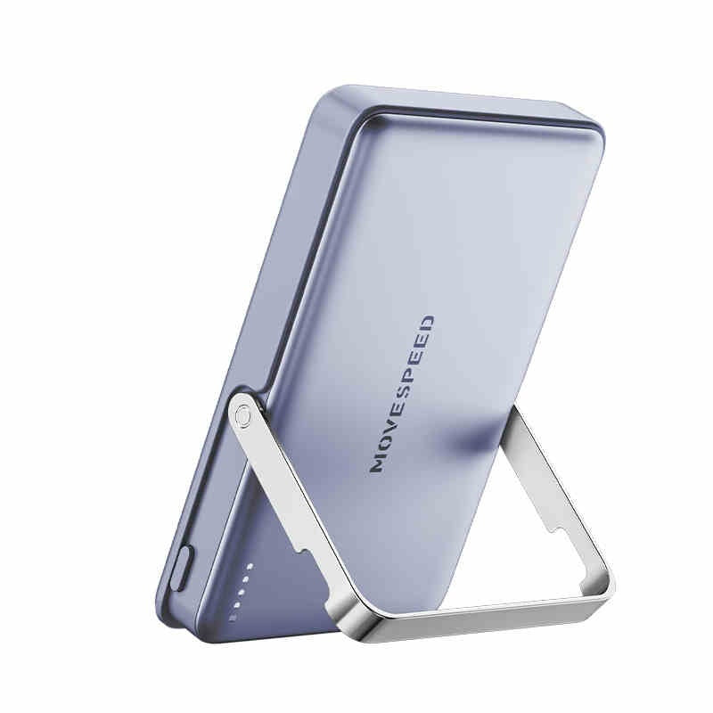 MagSafe Portable Compact Power Bank 5000mAh - Ultra-Slim Magnetic Wireless Charger | 15W Fast Charging Battery Pack for iPhone