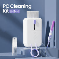 Thumbnail for Portable 11 In 1 Multifunctional Cleaning Kit Computer Keyboard Cleaner Phone Screen Clean Tools Earphone Clean Brush With Storage Box
