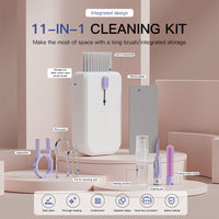 Thumbnail for Portable 11 In 1 Multifunctional Cleaning Kit Computer Keyboard Cleaner Phone Screen Clean Tools Earphone Clean Brush With Storage Box