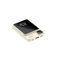 Magnetic charging treasure portable wireless charging
