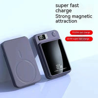MagSafe Wireless Power Bank 10000mAh - Super Fast Charge Portable Battery | Magnetic Charger for iPhone with Multiple Capacity Options
