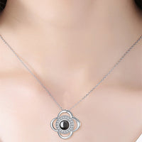 Thumbnail for Hot Valentine's Day Gifts Metal Rose Jewelry Gift Box Necklace For Wedding Girlfriend Necklace Gifts