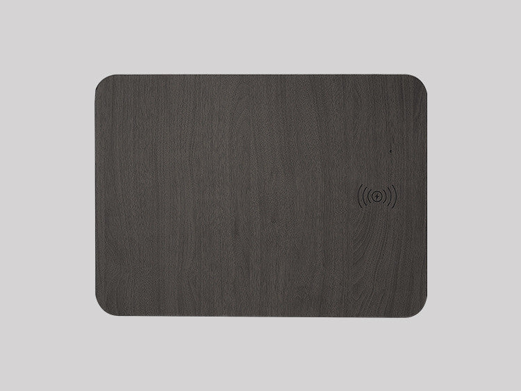 Wooden Qi Wireless Charger Pad - Natural Bamboo Design