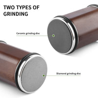 Thumbnail for Ceramic Corundum Roller Round Double-sided Sharpener